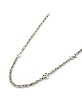 Louis Vuitton Necklace Chain LV Yours Silver